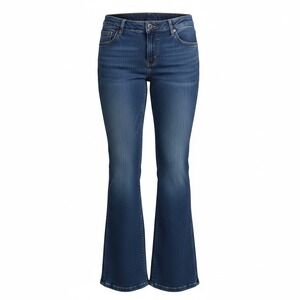 Liz Lange Maternity Target Bootcut Jeans Dark Wash Blue Size 6 Elastic Waist